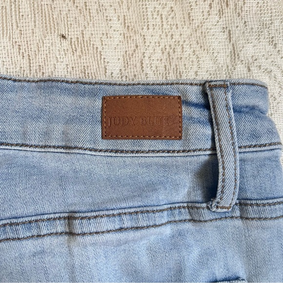 Judy blue skinny fit patchwork floral jeans - Picture 15 of 15